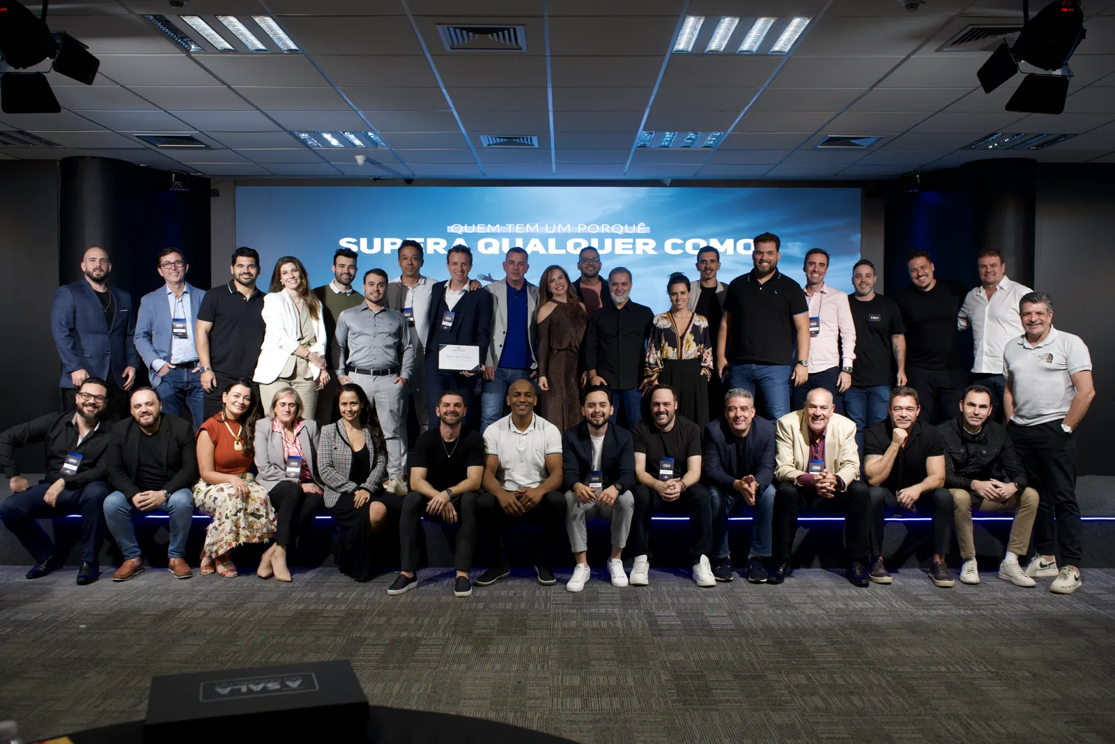Turma de conselheiros certificados pela Sala do Conselho